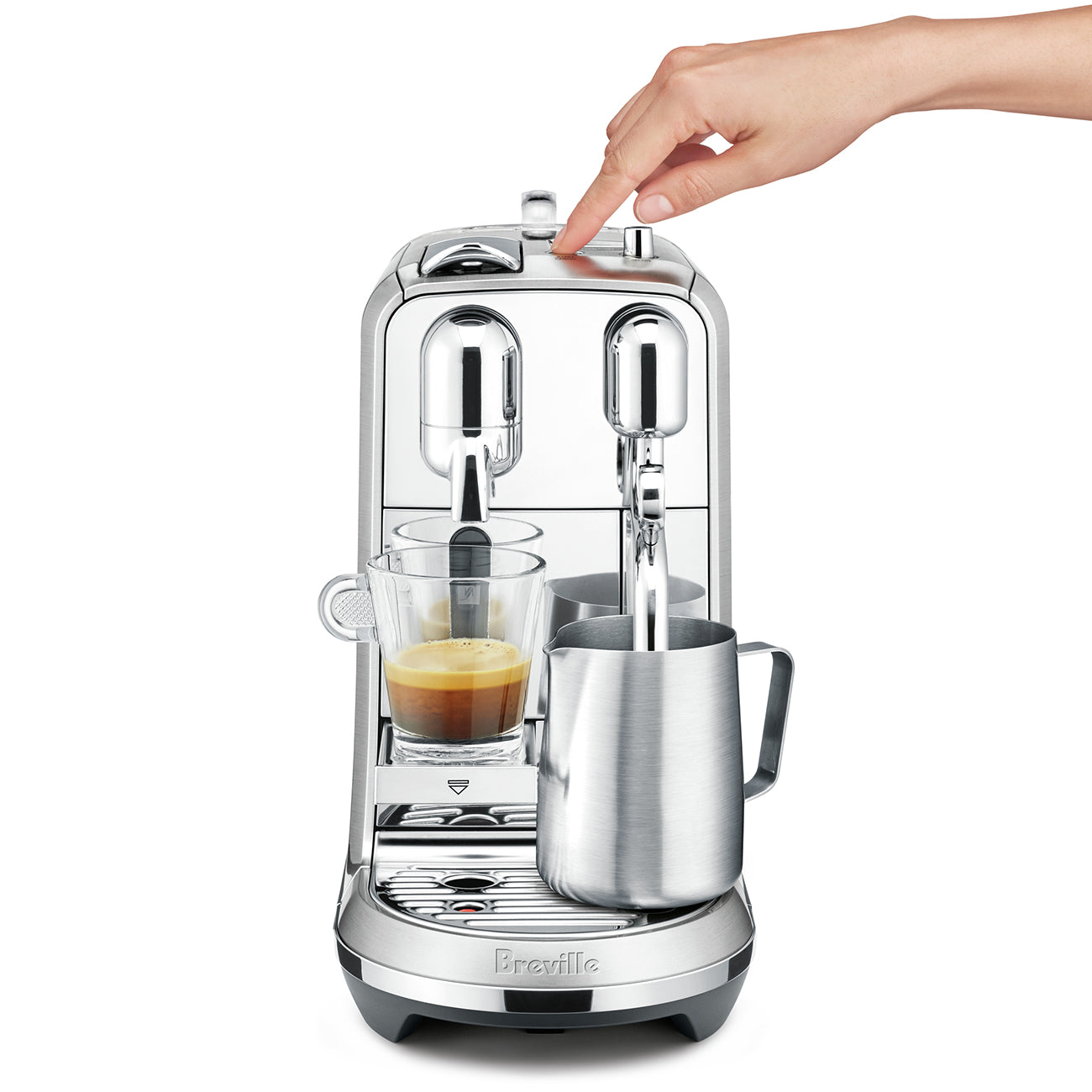 Breville Nespresso Creatista Plus - Brushed Stainless
