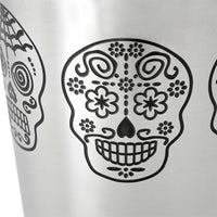 Barfly - Stainless Steel Silver Skull Cocktail Shaker Set 28oz