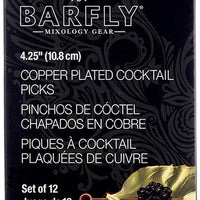 Barfly - Copper Cocktail Pick with Circle Set/12