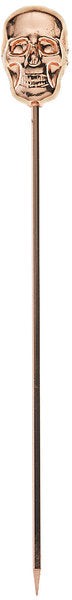 Barfly - Copper Skull Top Cocktail Pick Set/12