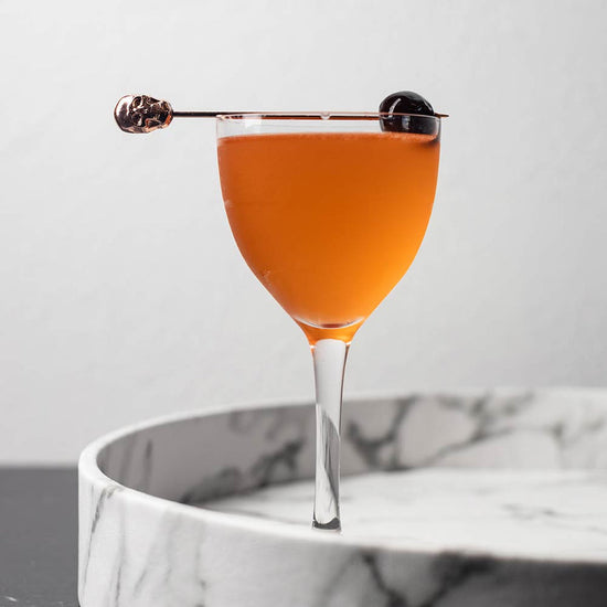 Barfly - Copper Skull Top Cocktail Pick Set/12