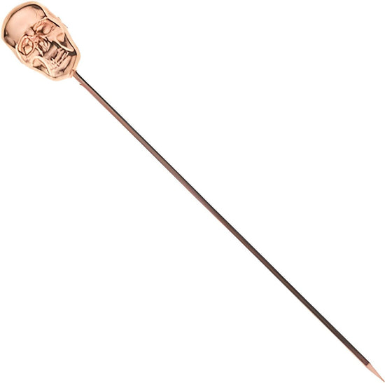 Barfly - Copper Skull Top Cocktail Pick Set/12