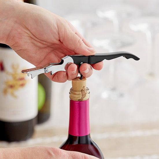 Barfly - Waiter's Double Lever Corkscrew Black