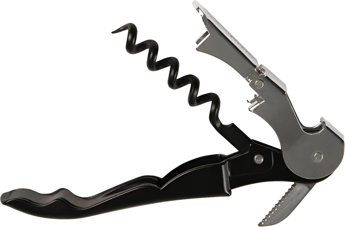 Barfly - Waiter's Double Lever Corkscrew Black