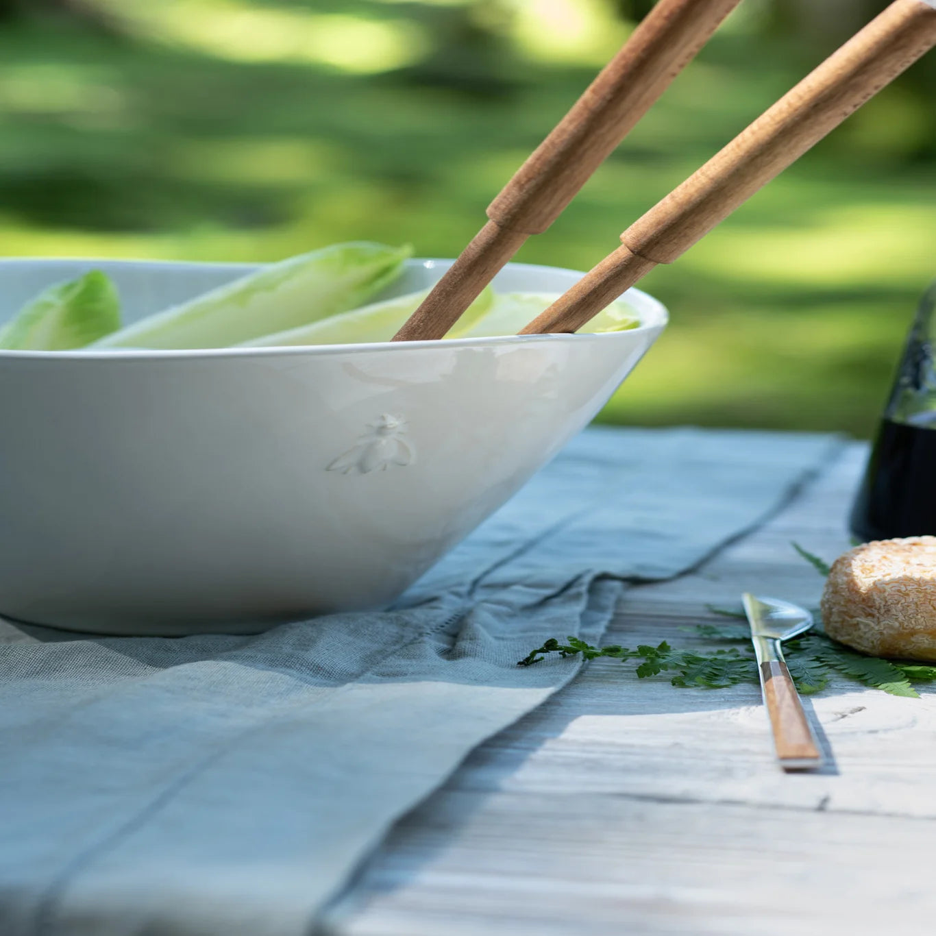 La Rochere Bee Serving Bowl Ecru