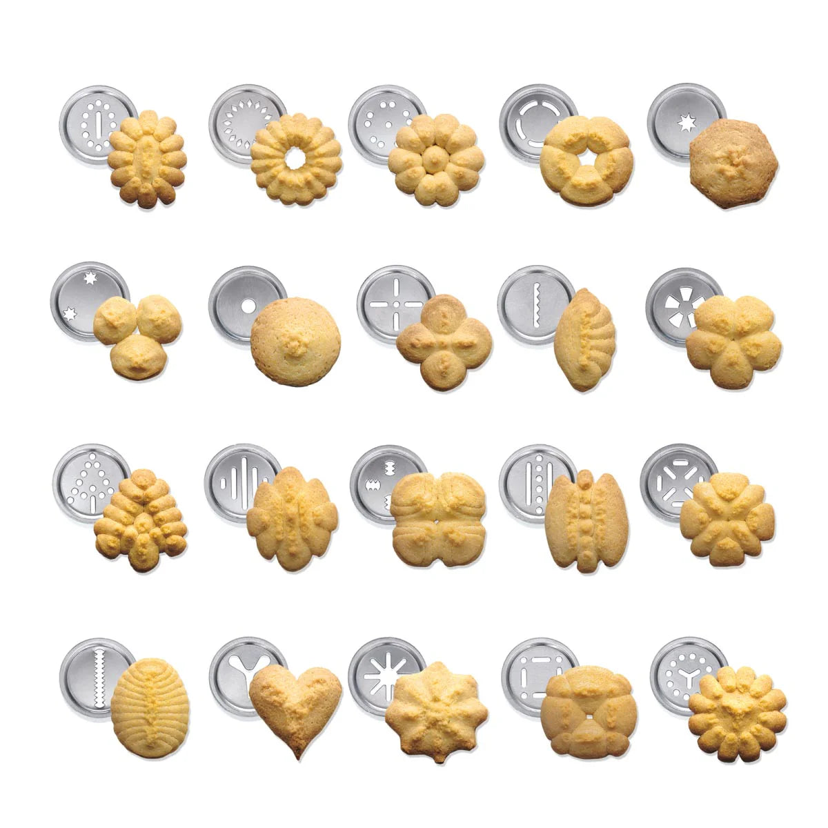Marcato Biscuit Press - Classic Silver
