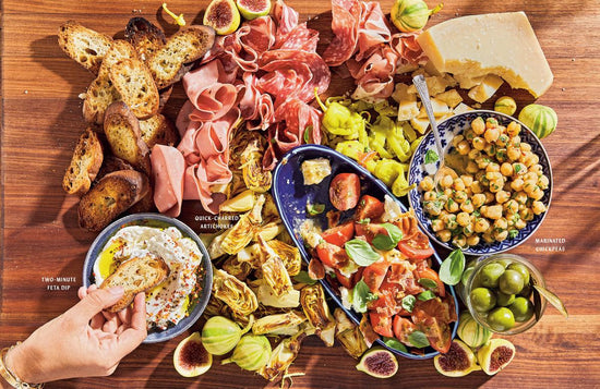 Boards and Spreads: Shareable, Simple Arrangements for Every Meal - Yasmin Fahr