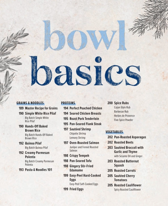 Bowls: Vibrant Recipes with Endless Possibilities - Edited by America's Test Kitchen