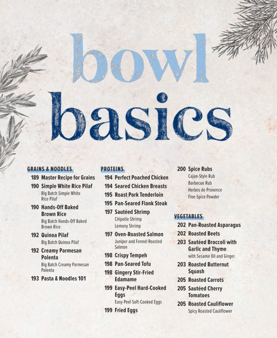 Bowls: Vibrant Recipes with Endless Possibilities - Edited by America's Test Kitchen