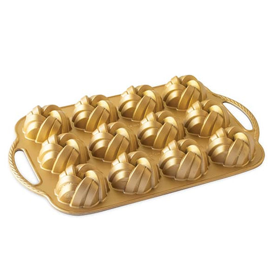 Braided Mini Bundt Pan 75th Anniversary