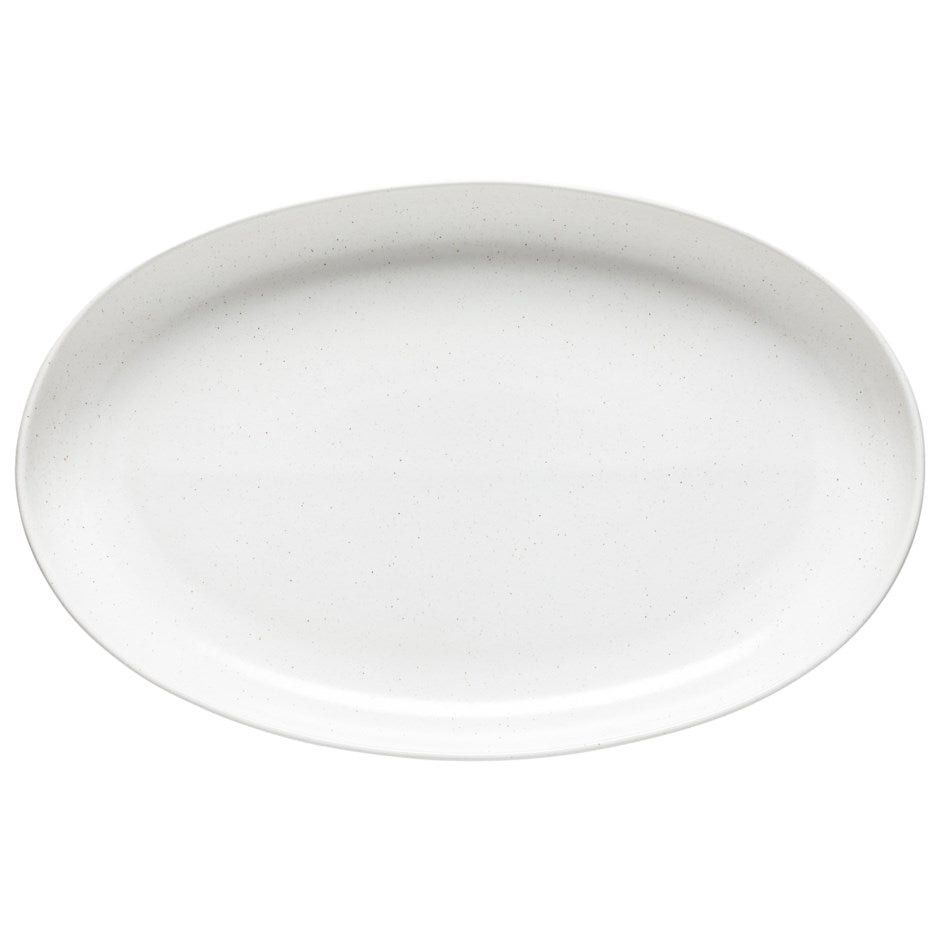 Pacifica Oval Platter 16in - Salt
