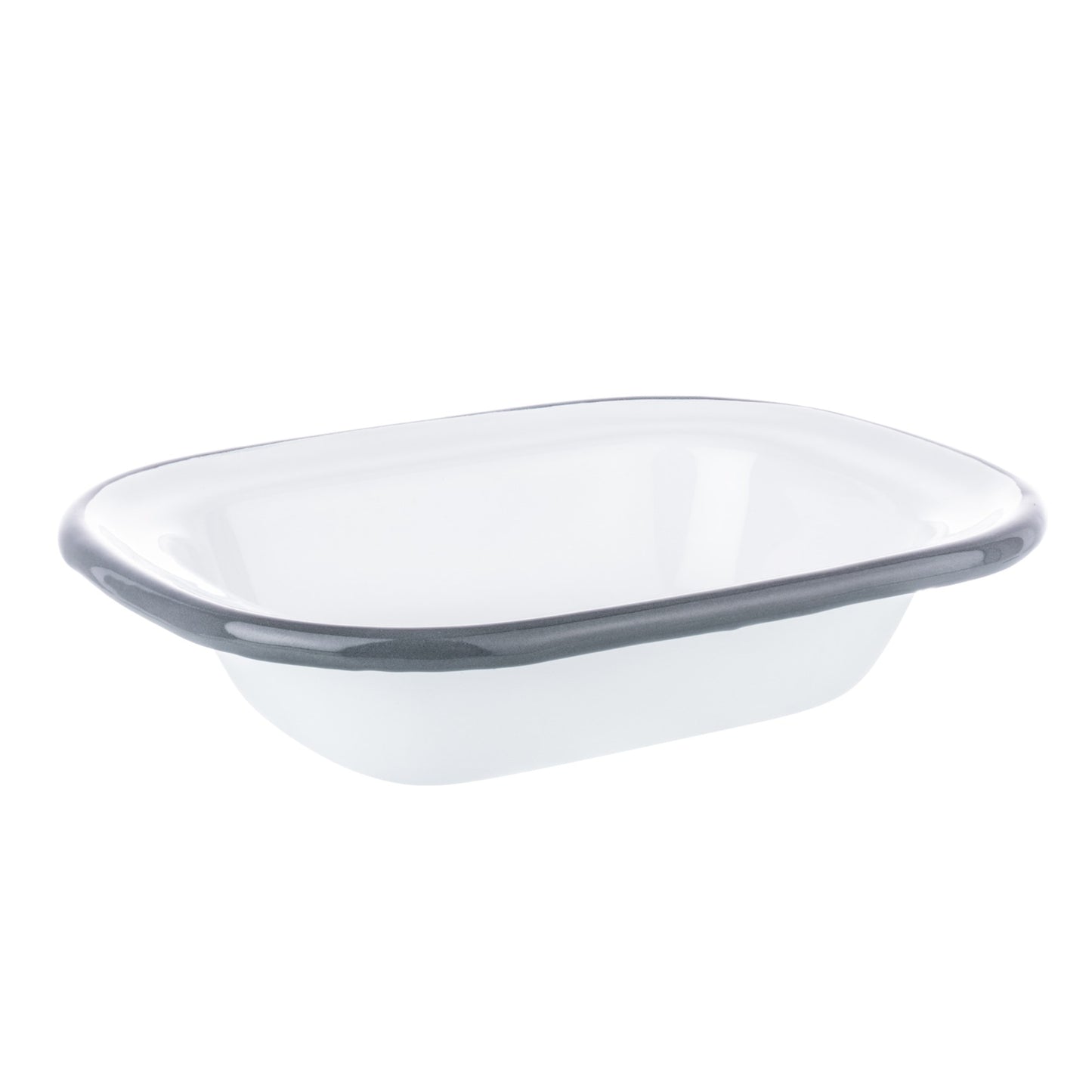 Kitchen Pantry Enamel Rect. Pie Dish 16cm
