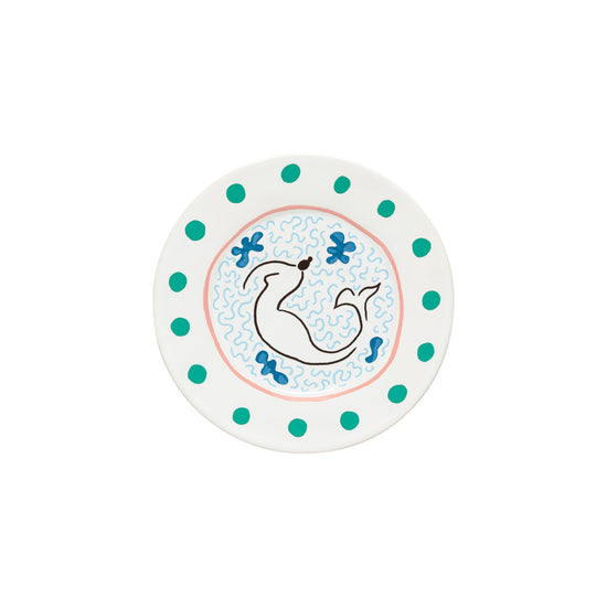 Costa Nova Summer Bliss Salad/Dessert Plate - Mermaid (40% off at checkout)