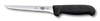 Fibrox 6" Straight Boning Knife Narrow Blade - Black