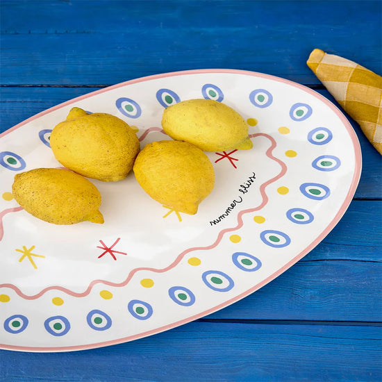 Costa Nova Summer Bliss Oval Platter