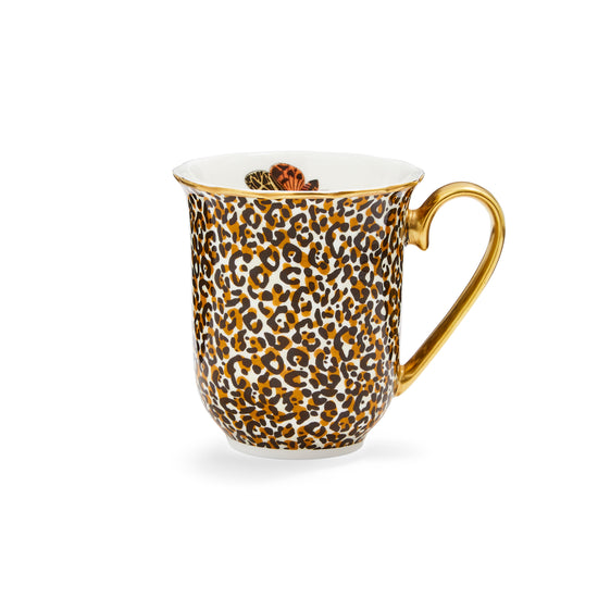 Portmeirion Creatures of Curiosity Mug 12oz - Leopard