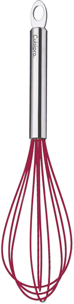 Load image into Gallery viewer, Whisk 8&amp;quot; SS Red Silicone
