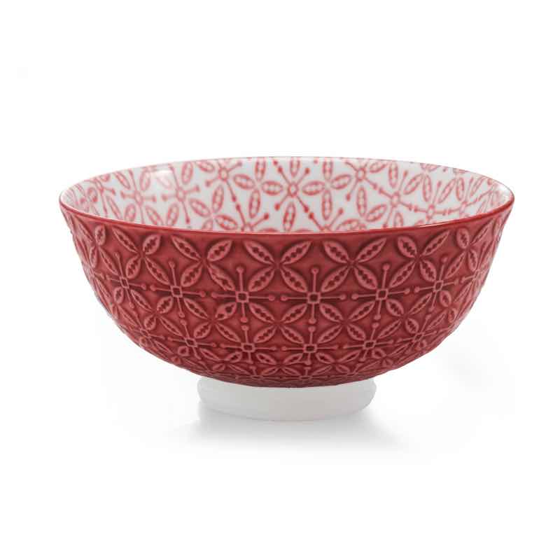 Aster Cereal Bowl Red