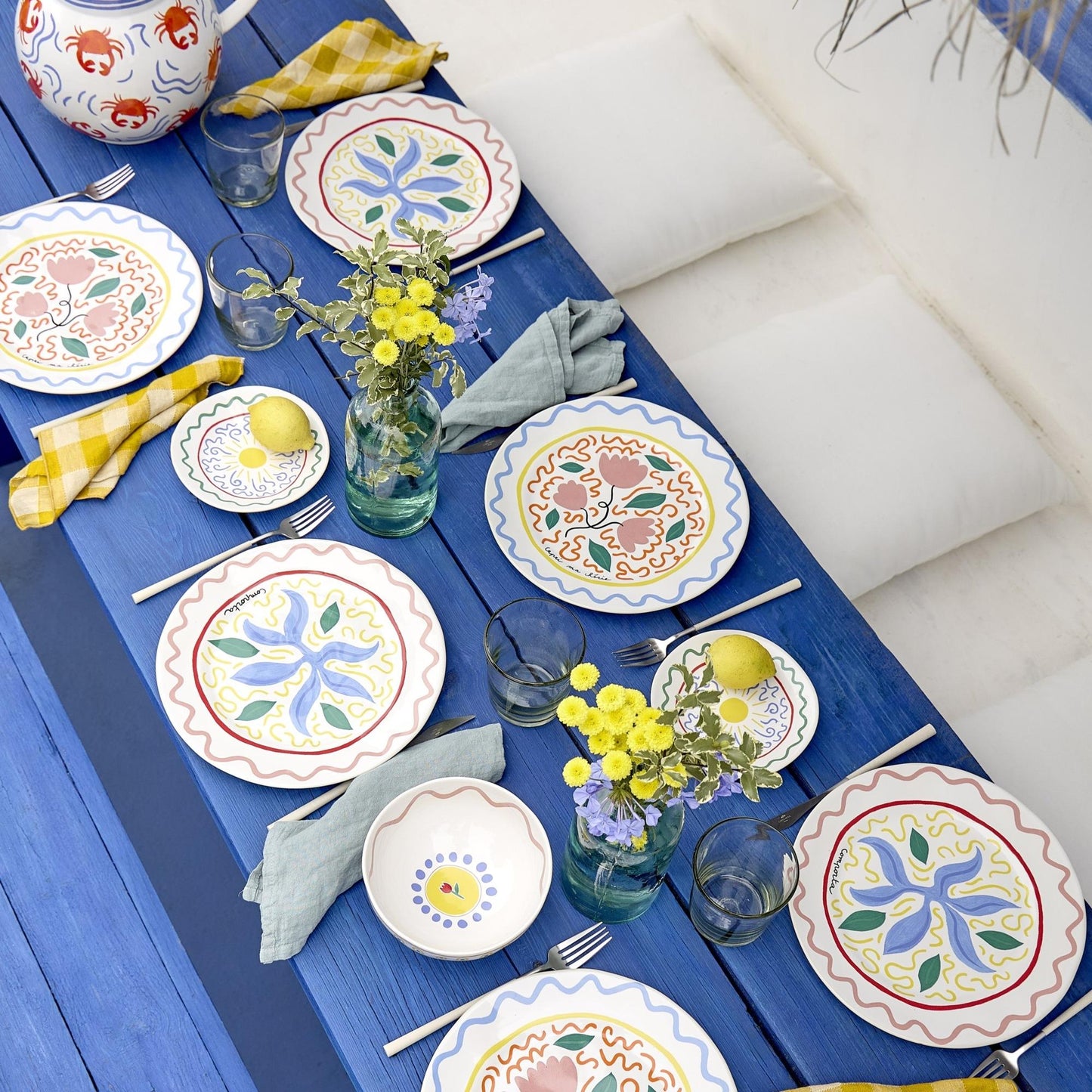 Costa Nova Summer Bliss Dinner Plate - Seaweed (40% off at checkout)