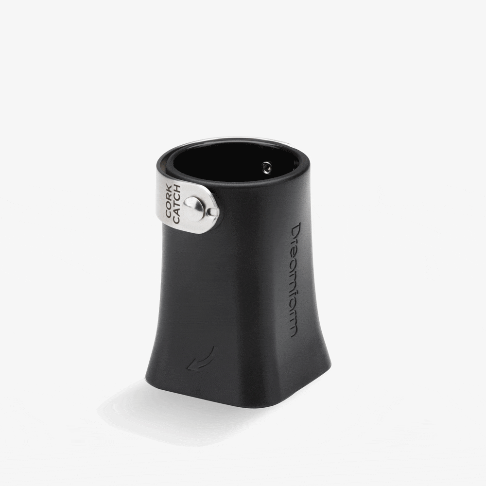 Champop Champagne Popper Cork Catcher - Black