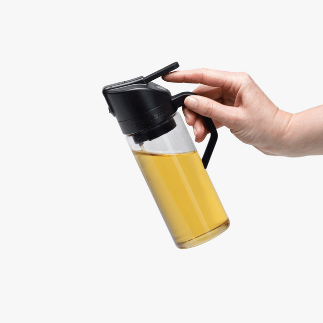 DreamFarm Oileroo Oil Sprayer Glass Bottle with Black Lid