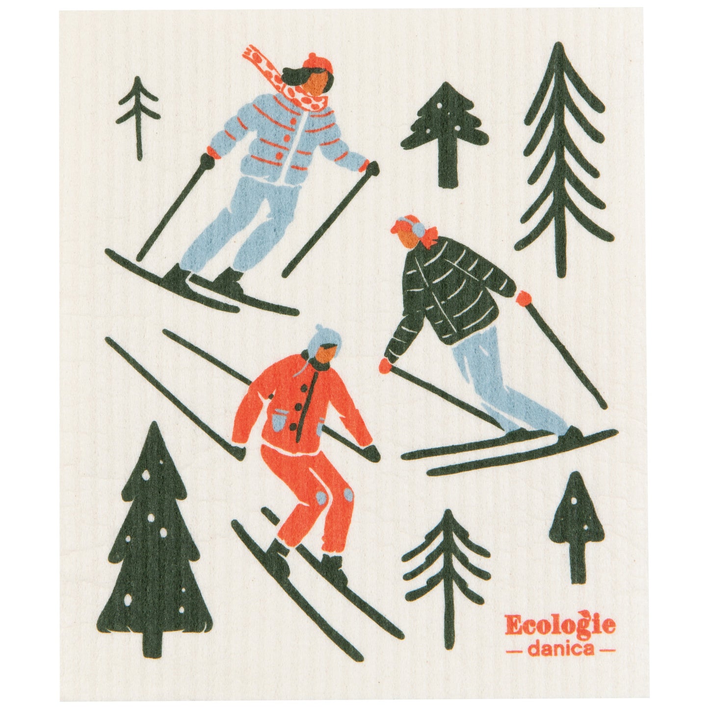 Swedish Dishcloth -  Ski Ya Later
