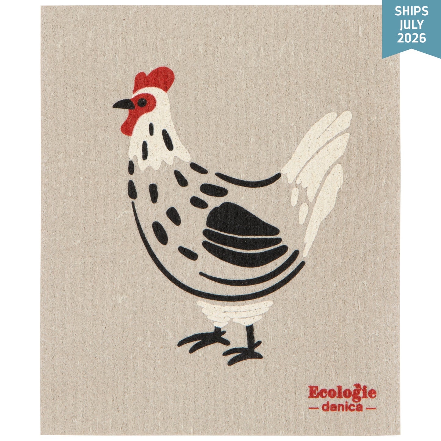 Swedish Dishcloth - Chicken
