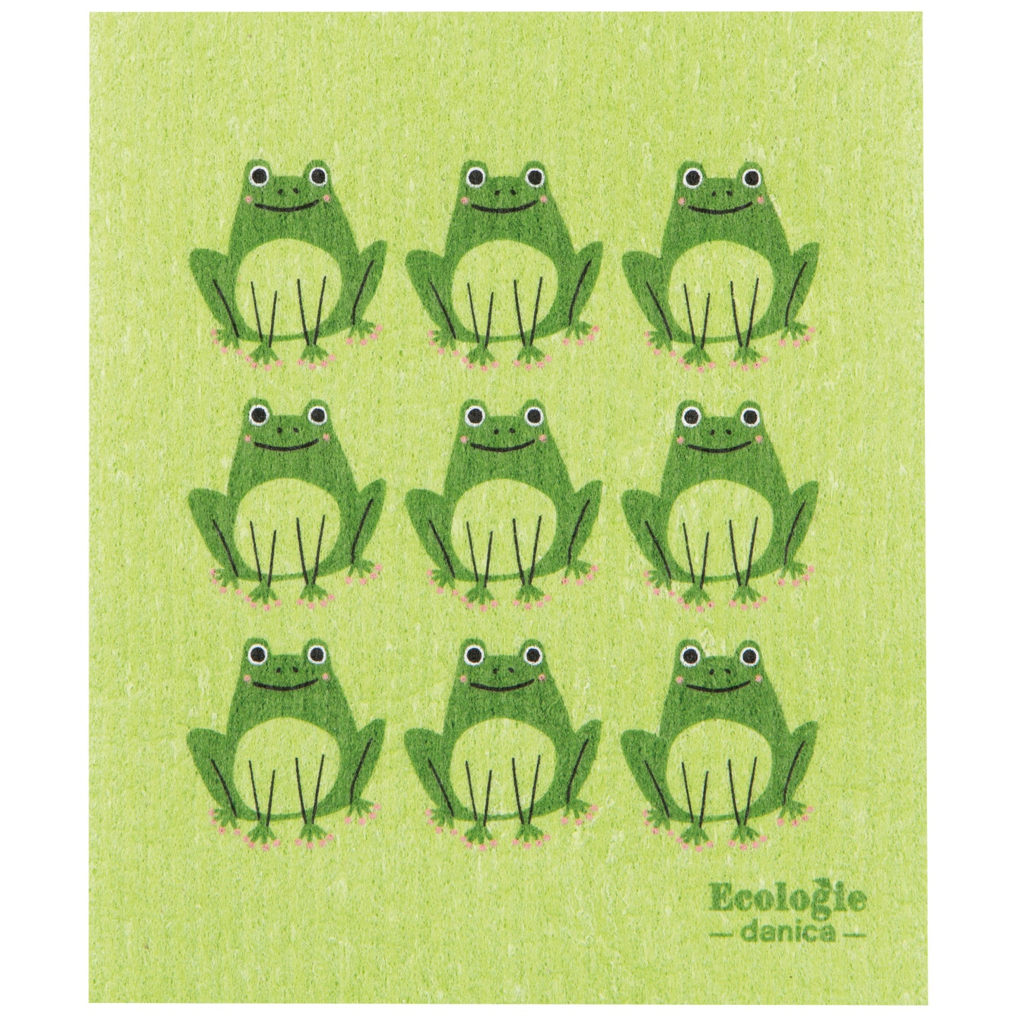 Swedish Dishcloth - Ribbit