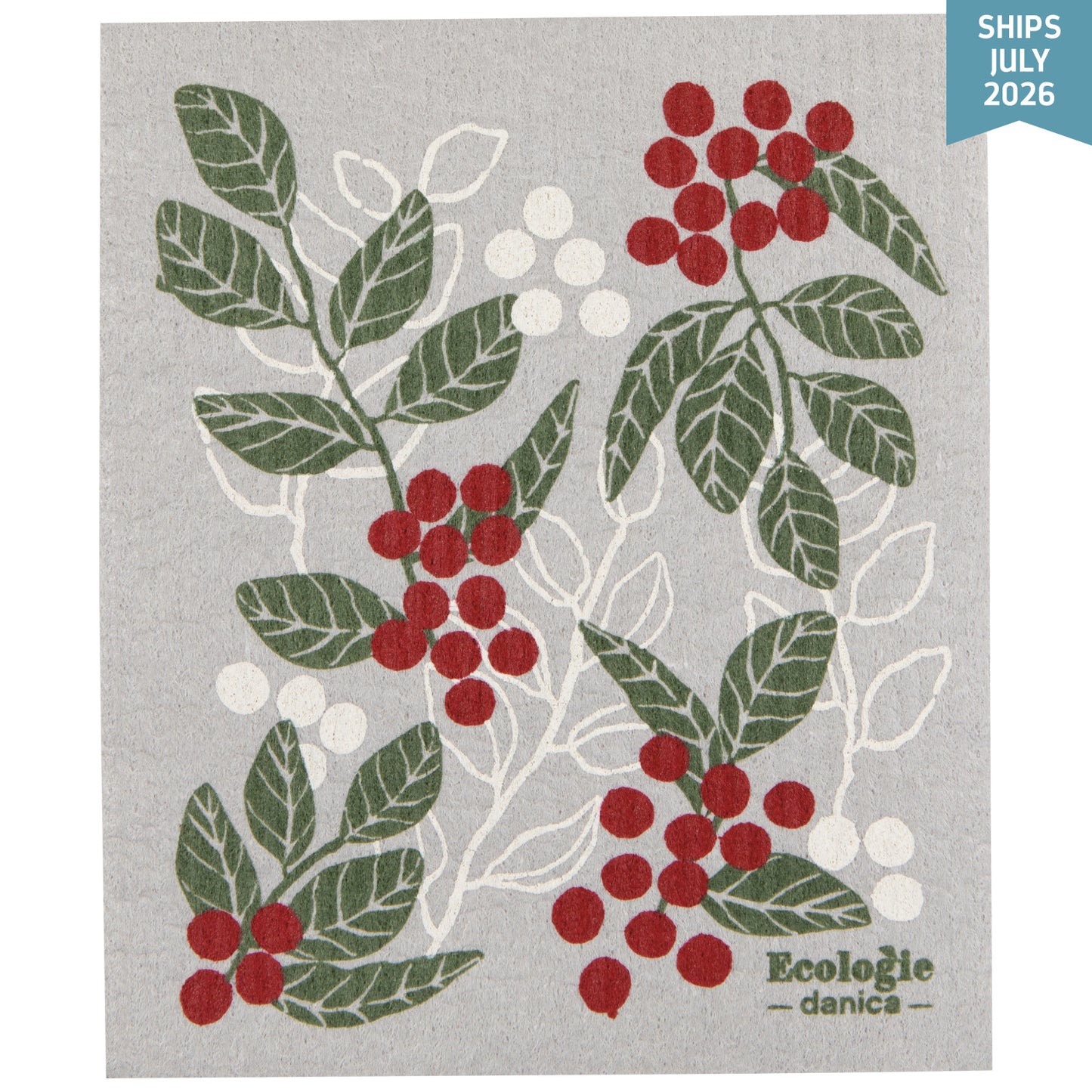 Swedish Dishcloth - Merry Berry
