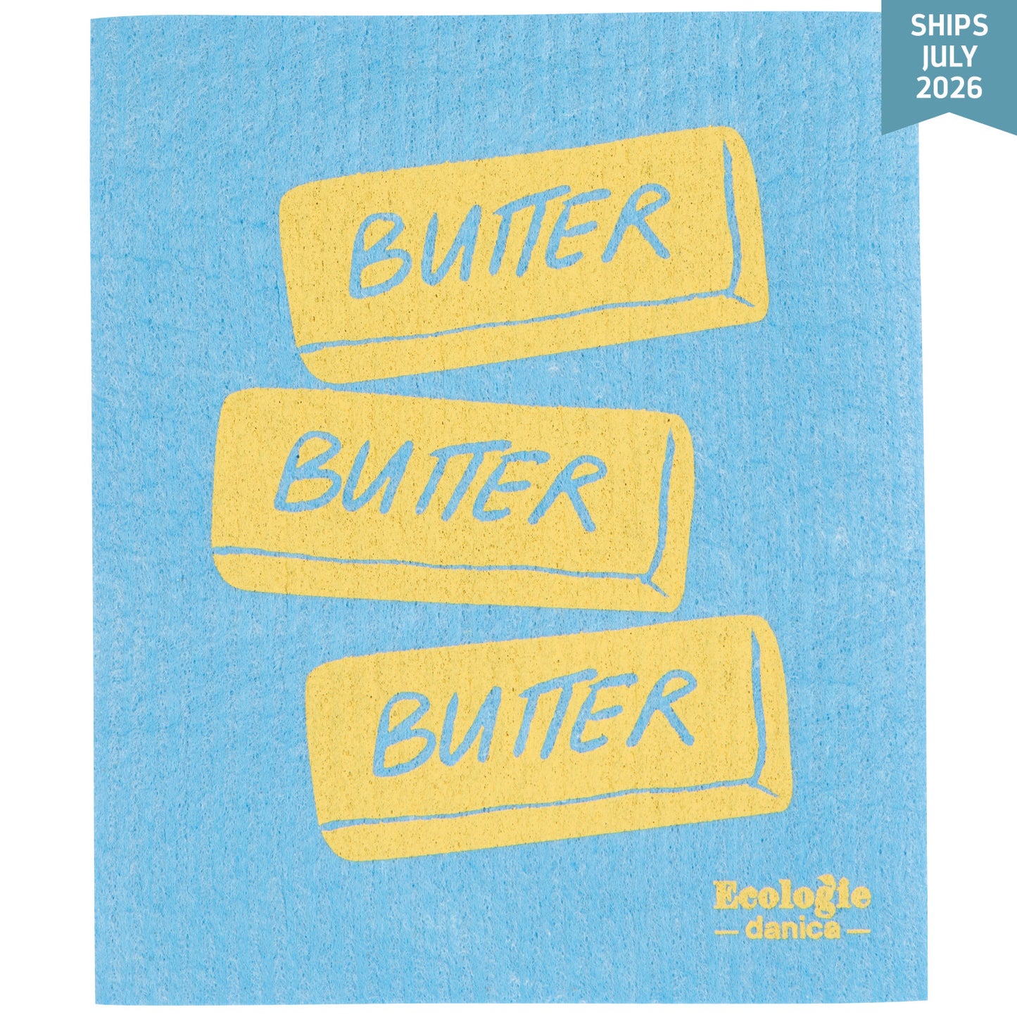 Swedish Dishcloth - Butter