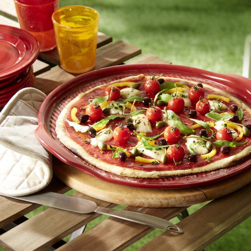 Emile Henry Pizza Stone 37cm - Fusain *SALE