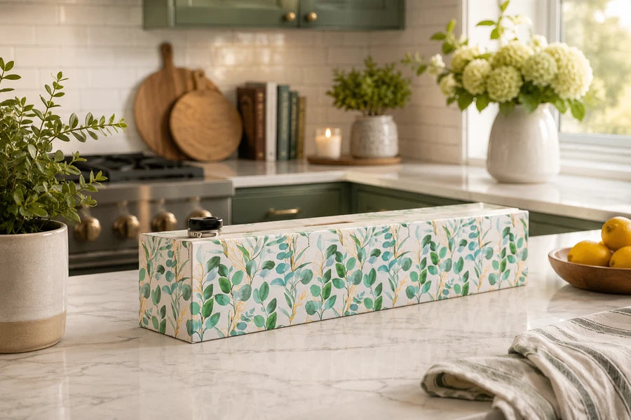 ChicWrap Plastic Wrap Dispenser - Eucalyptus