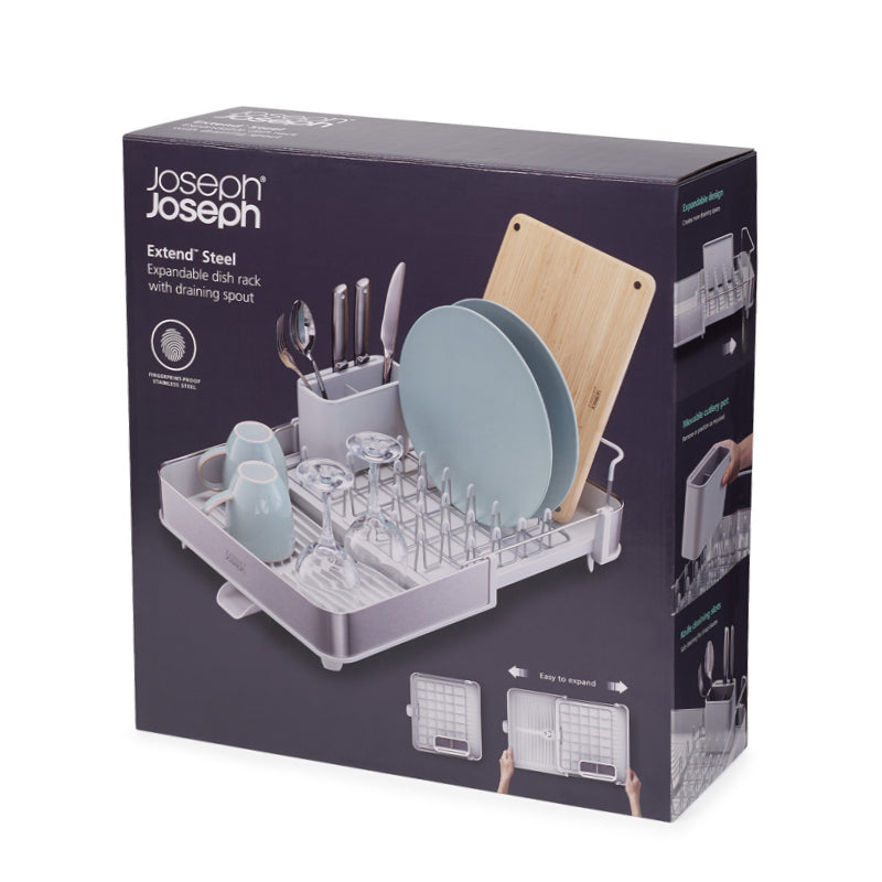 Extend™ Steel Dish Rack - Joseph Joseph
