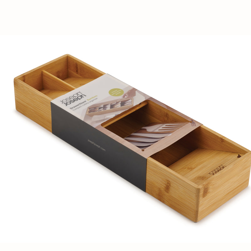 Joseph Joseph Bamboo Compact Cutlery Organizer