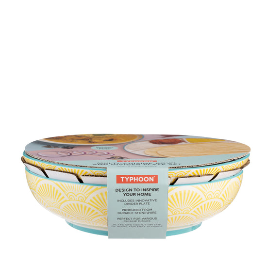WORLD FOODS Bowl & Divided Plate Set (40% off at checkout)