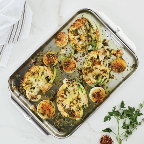 Hestan Provisions Ovenbond 13x18" Clad Half Sheet Pan
