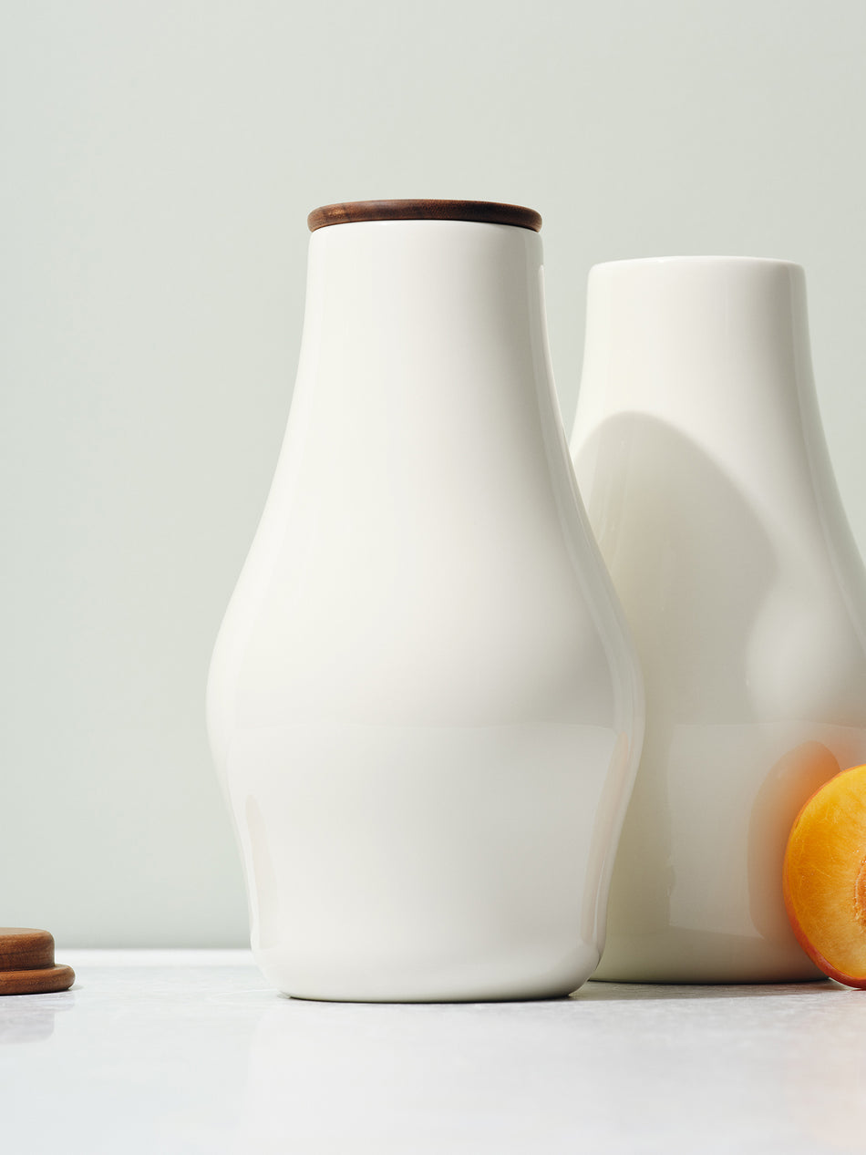førs carafe and cup set - white (40% off at checkout)