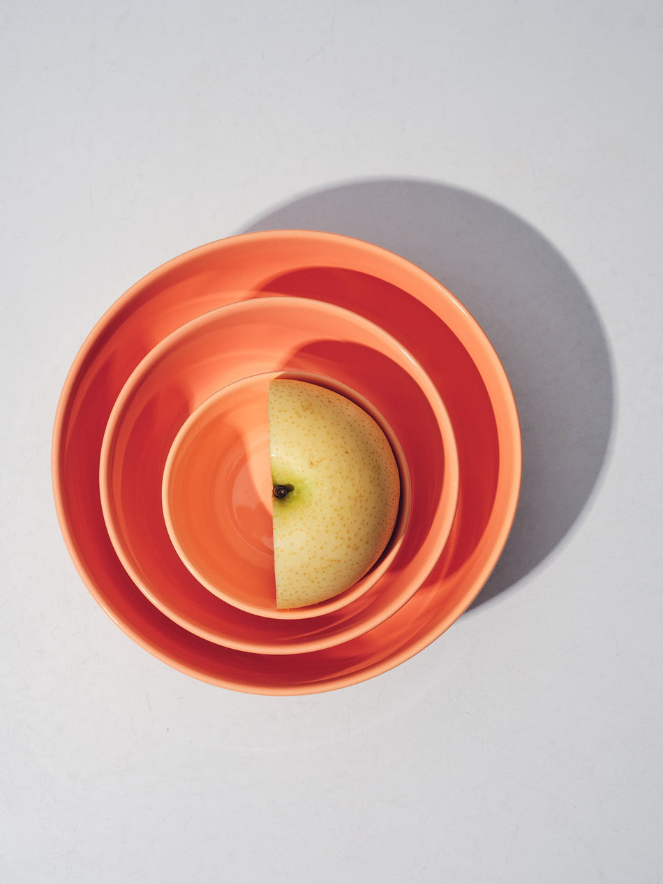 førs medium bowl - coral (40% off at checkout)