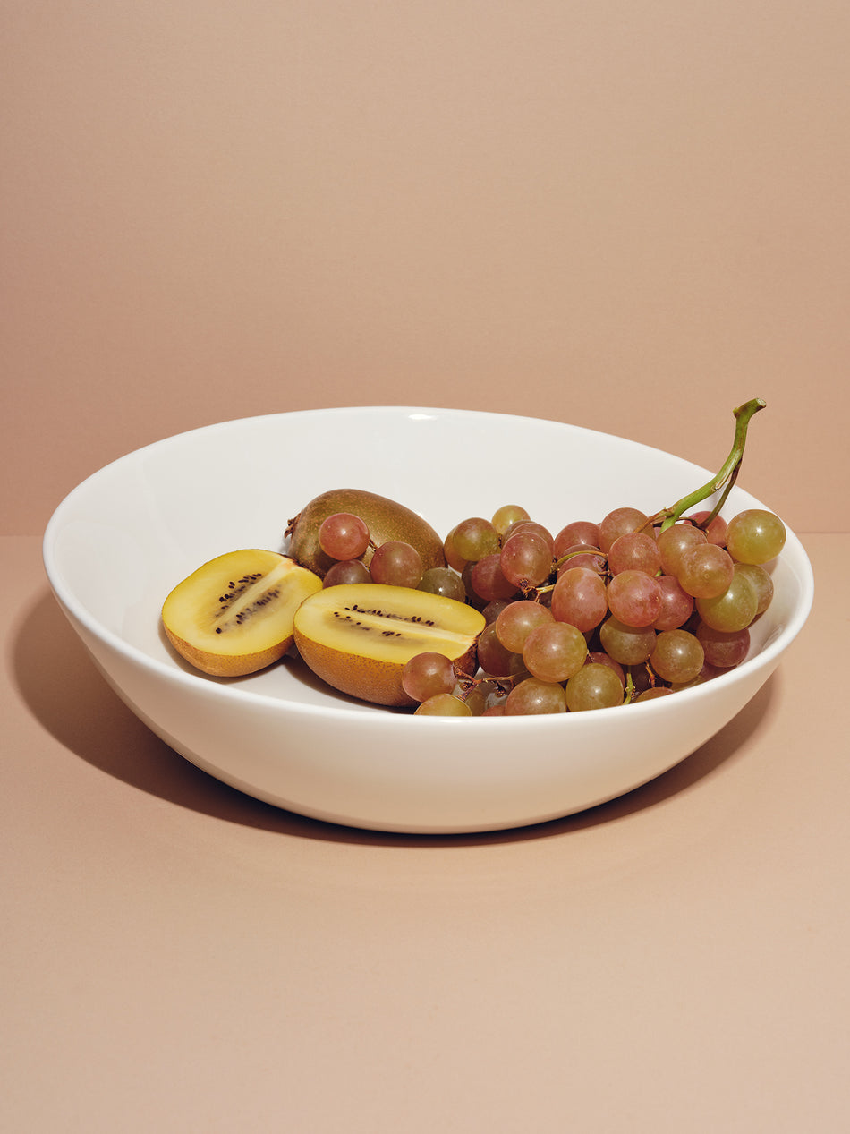 førs slanted serving bowl - white (40% off at checkout)
