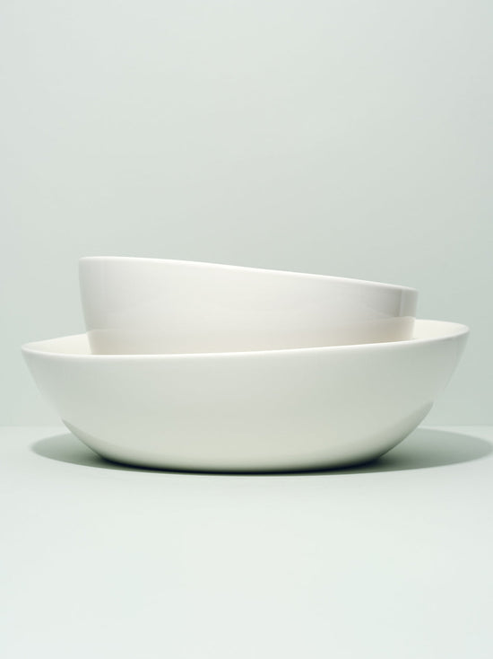 førs slanted serving bowl - white (40% off at checkout)