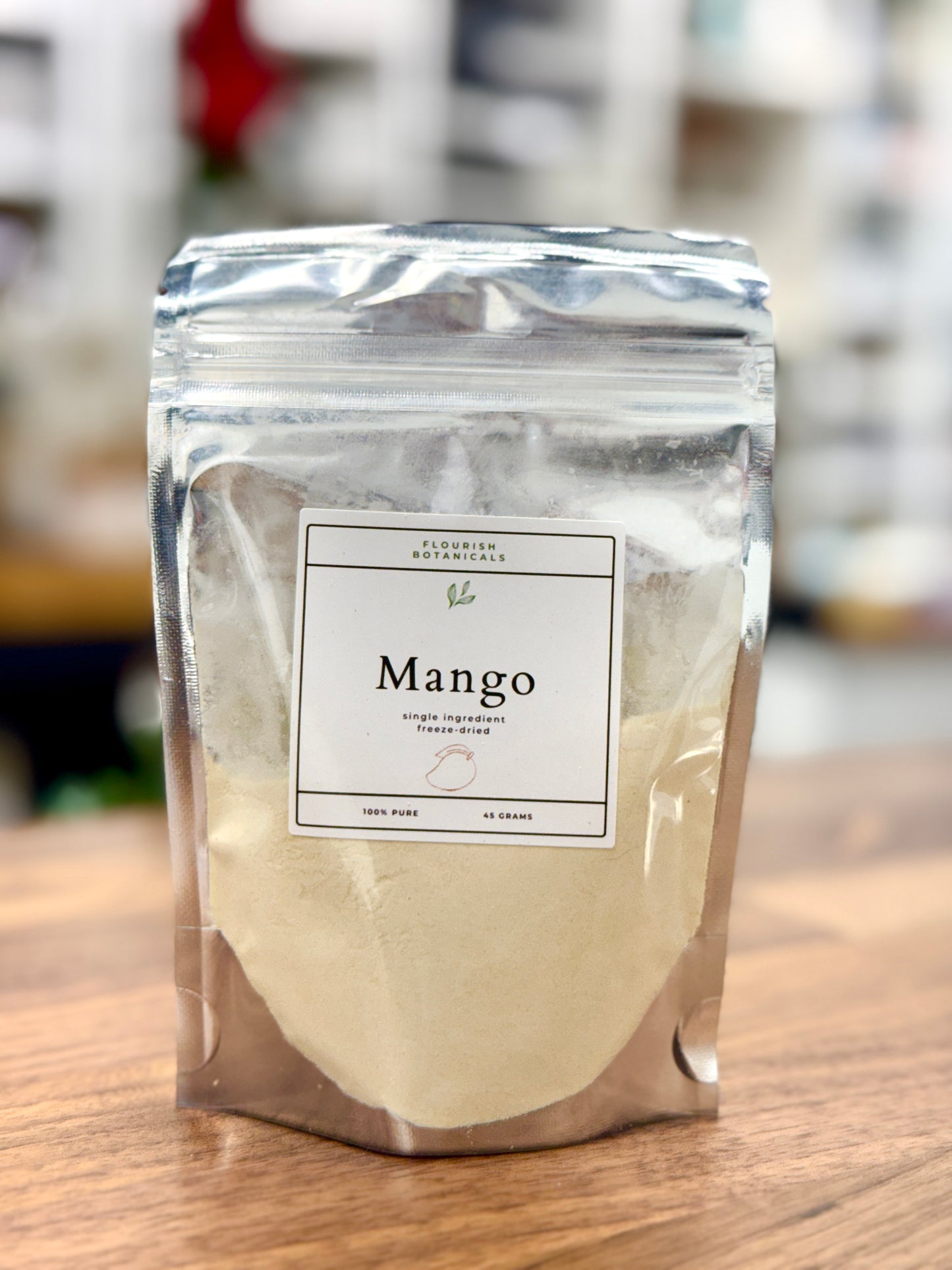 Freeze Dried Mango Powder - 45g - Flourish Botanicals