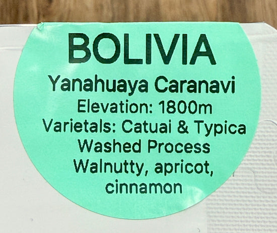 Cognito Coffee Roasters Bolivia - 340g of Oh Lovely