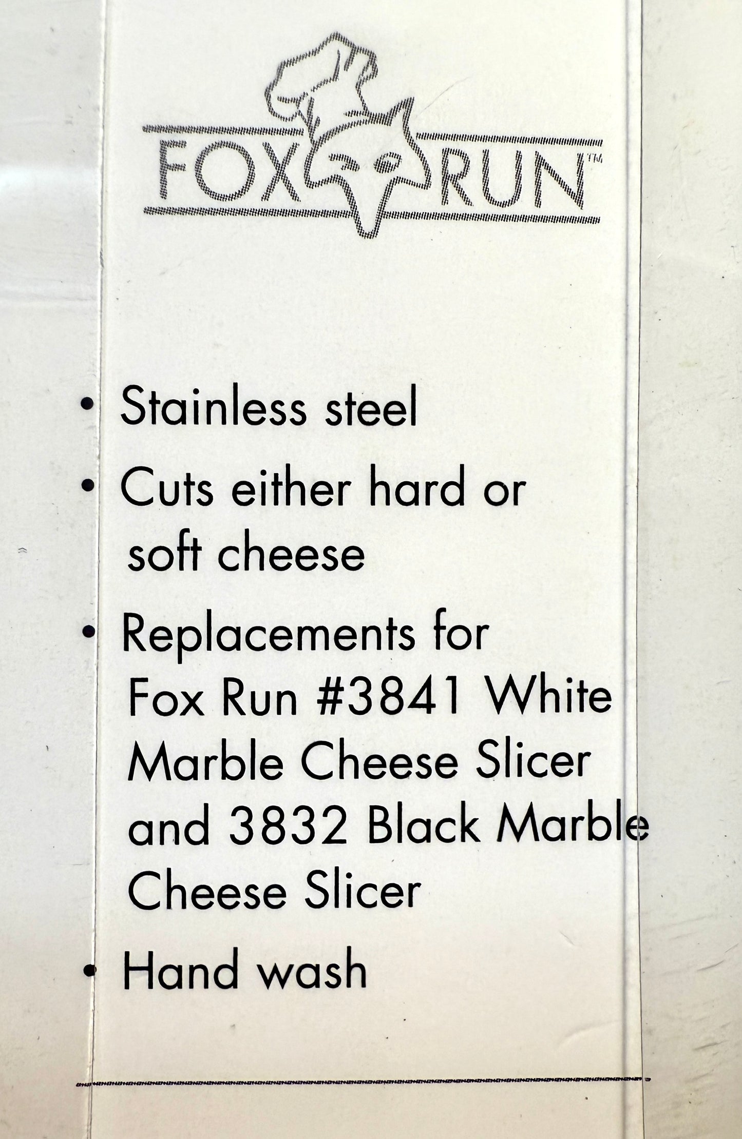 Replacement Wires for Marble Cheese Slicer **fits FoxRun slicer only**