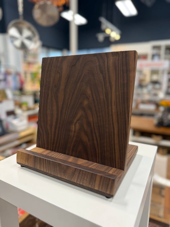 Walnut Magnetic Knife Stand *made on Vancouver Island*