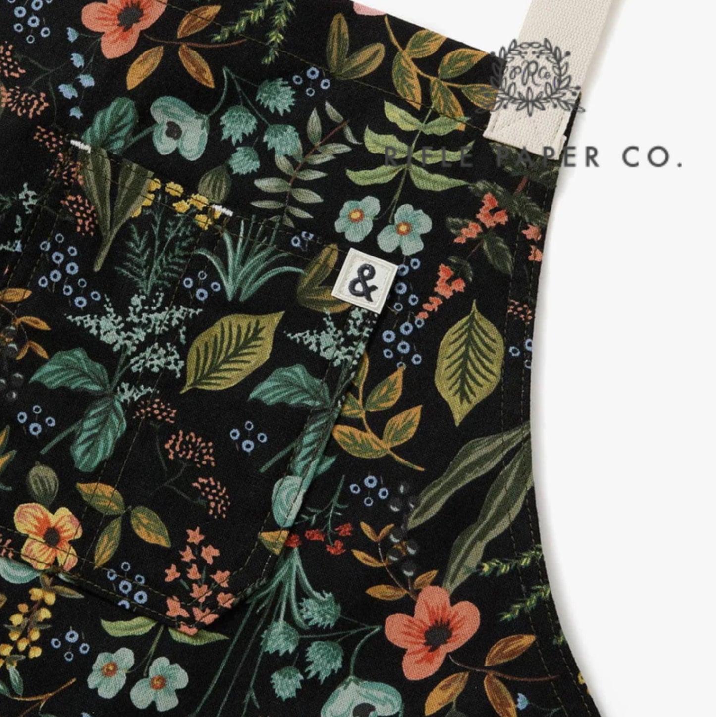 Hedley & Bennett The All Day Crossback Apron - Rifle Herb Garden