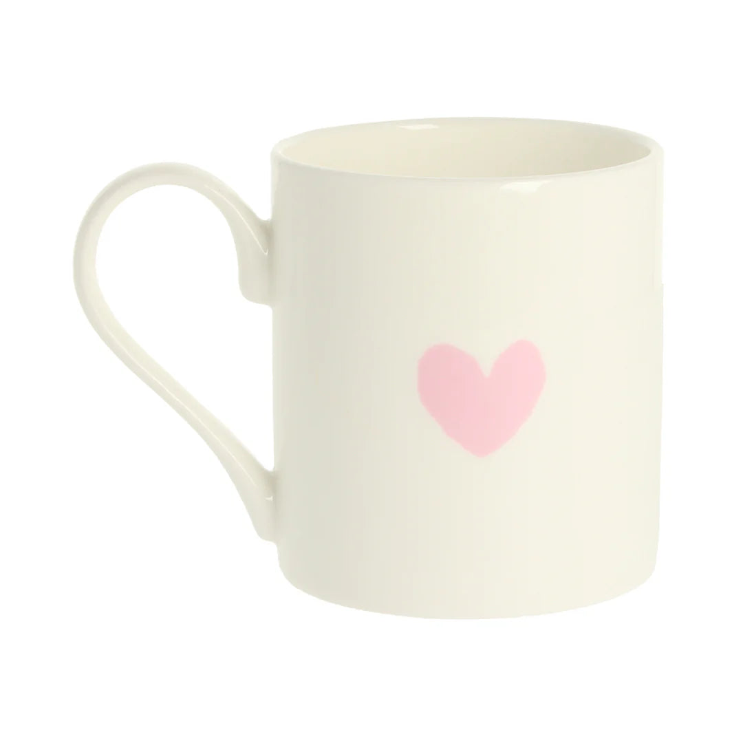 Wee Heart Light Pink Mug - 350ml