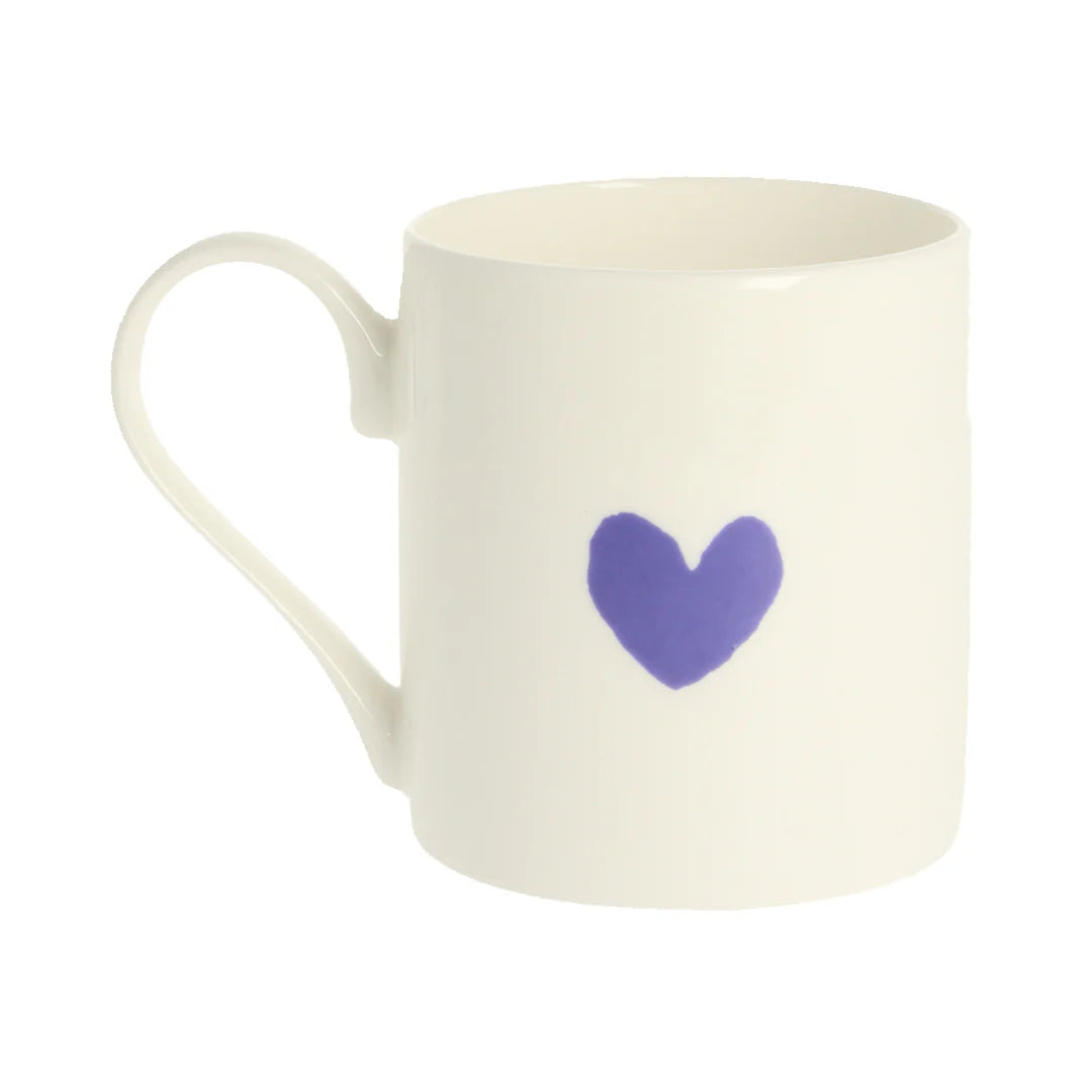Wee Heart Violet Mug - 350ml