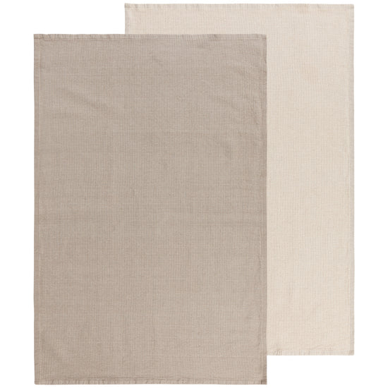 Dash Hand Towels -  Stone Set/2