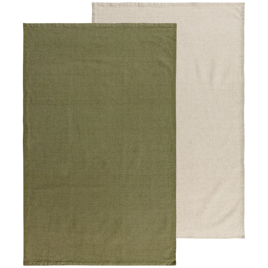Dash Hand Towels -  Olive Branch Set/2
