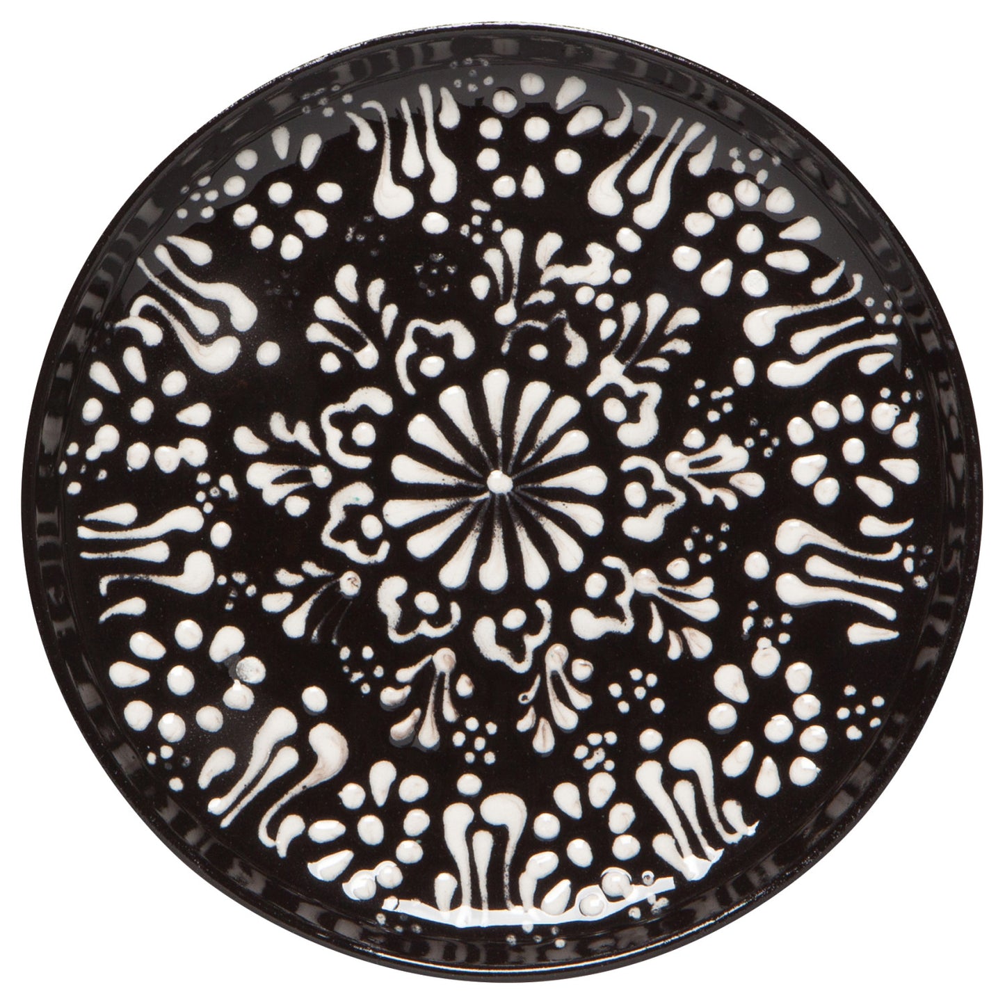 Dish - Evani Black (Turkish Hand-painted)